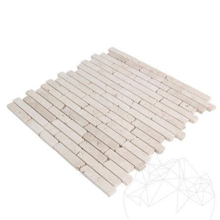 Mozaic Travertin Classic Antichizat 1.5 cm x LL RSM11