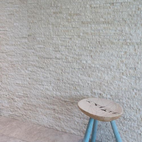 Mozaic Marmura Burdur Beige Scapitata 2.5 x 10 cm