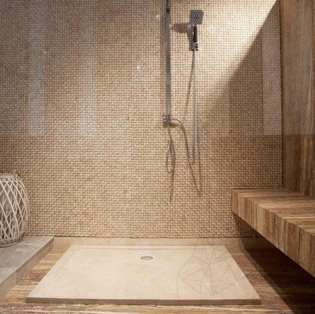 Cada baie travertin classic ST-010 SBSS 120 x 80 x 3 cm