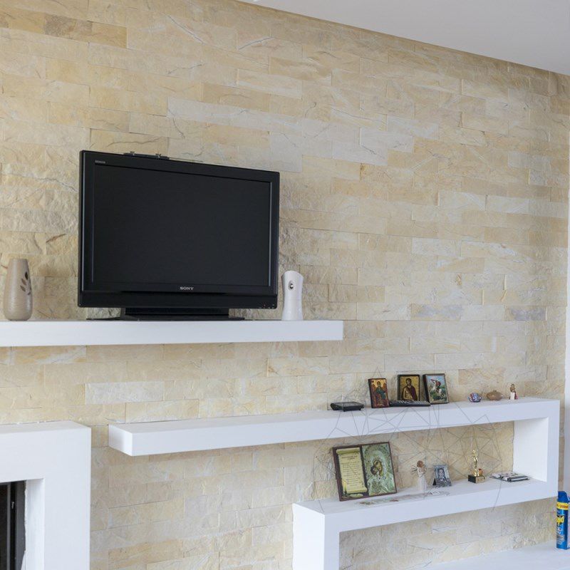 Marmura Catania Cream Scapitata 7.5 x 30 x 1.5 cm