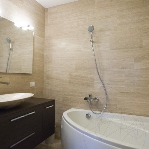 Travertin Classic Wave Cut Mat 61 x 30.5 x 1.2 cm