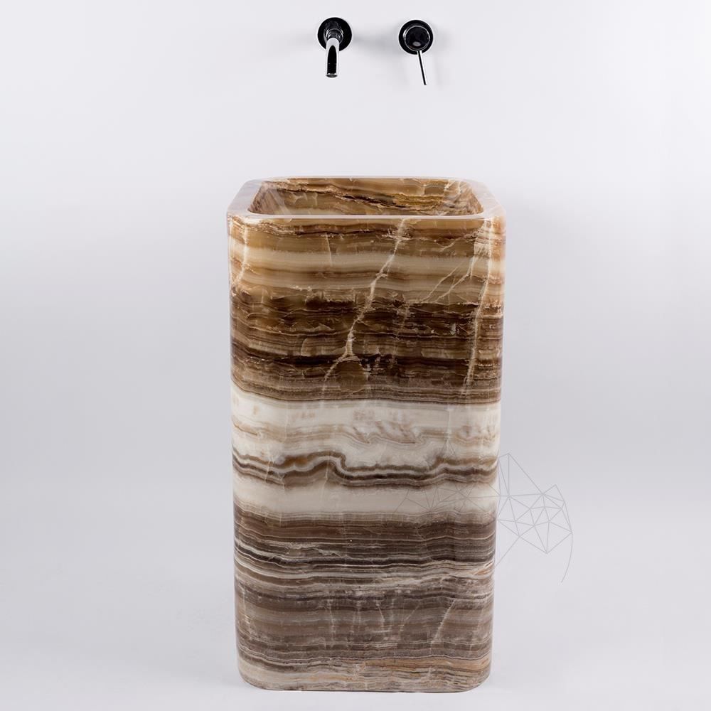 Chiuveta baie Signature Onix Dark 45 x 82 cm