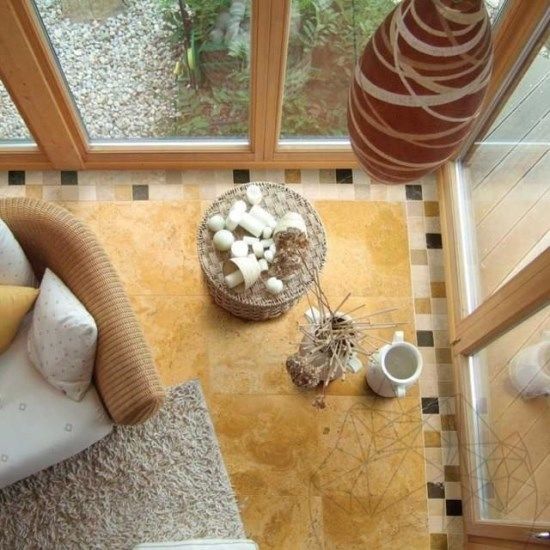 Travertin Yellow Cross Cut Mat 61 x 30.5 x 1.2 cm