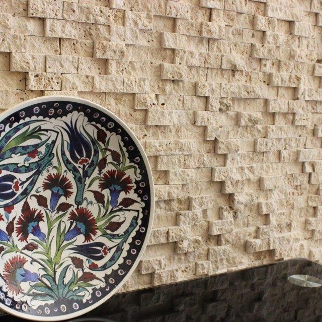 Mozaic Travertin Classic Scapitat 2.5 x 5cm