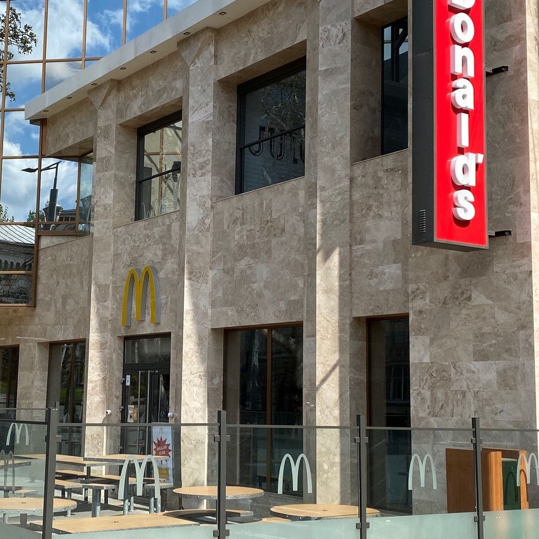 Fatada din Marmura Cappuccino